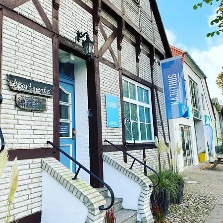 Kajuethus Apartment 1 Fehmarn Buitenkant foto